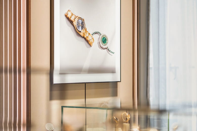 バナー：Rolex Certified Pre-Owned at Rolex Boutique Omotesando